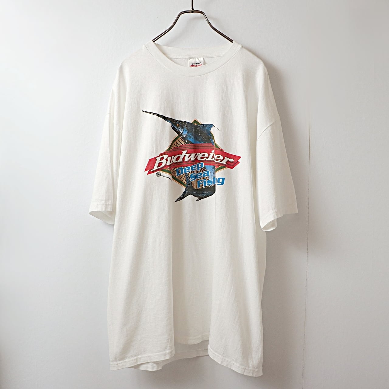 90s Budweiser バドワイザー カジキ プリント Tシャツ 古着 used | khaki select clothing powered  by BASE
