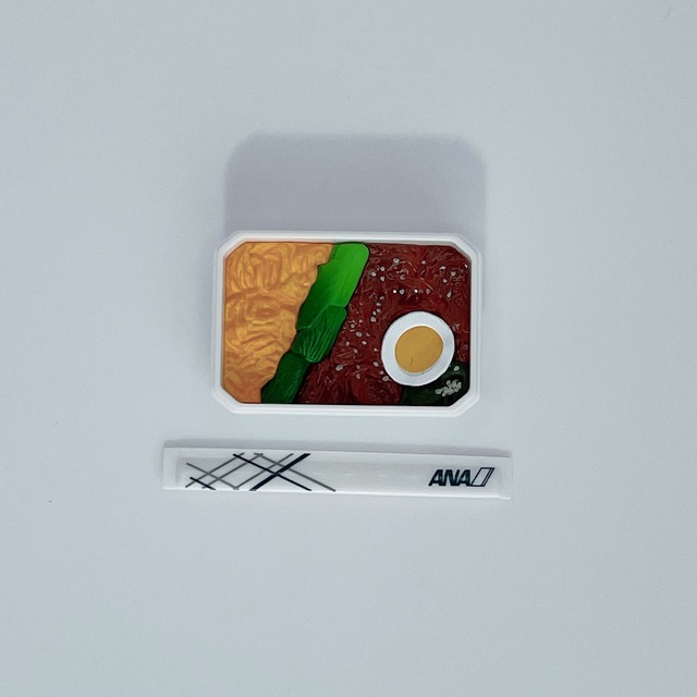 ANA国際線エコノミークラス機内食フィギュアコレクション２③牛焼肉カルビ丼