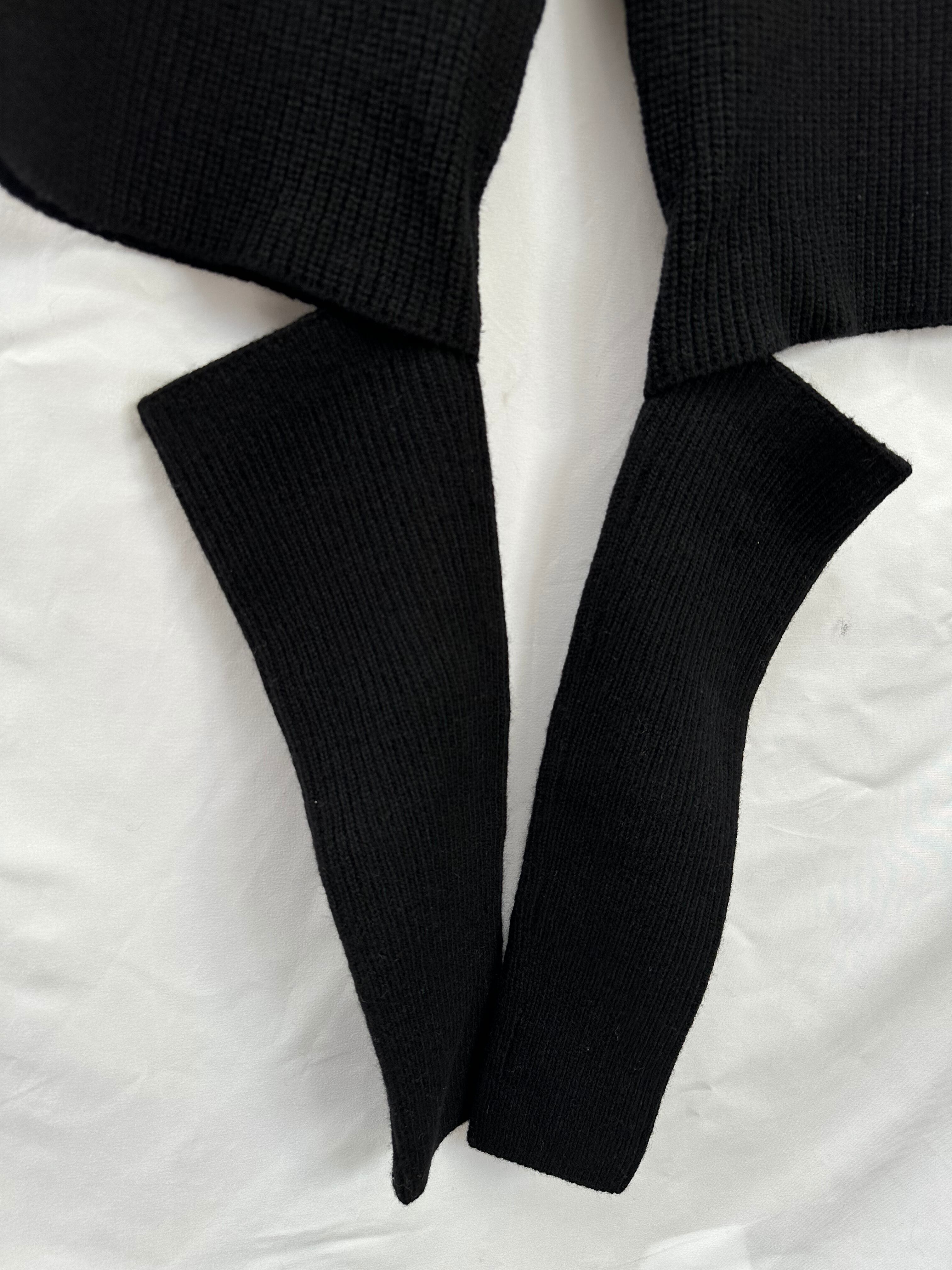 FUMIE=TANAKA slit rib knit pants | AAR