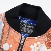【BJK-L005】再構築リバーシブル着物ボンバー KIMONO REVERSIBLE BOMBER JACKET