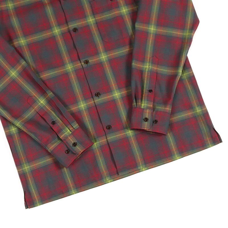 BROWN by 2-tacs Open Collar Shirt Lサイズ BROWN by 2-tacs / OPEN COLLAR (L/S) | st. valley house - セント