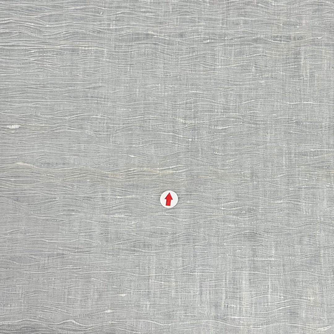 夏帯 袋帯 夏すくい 抽象模様 金銀糸 灰色 O-3974 | リユース着物わびさび 