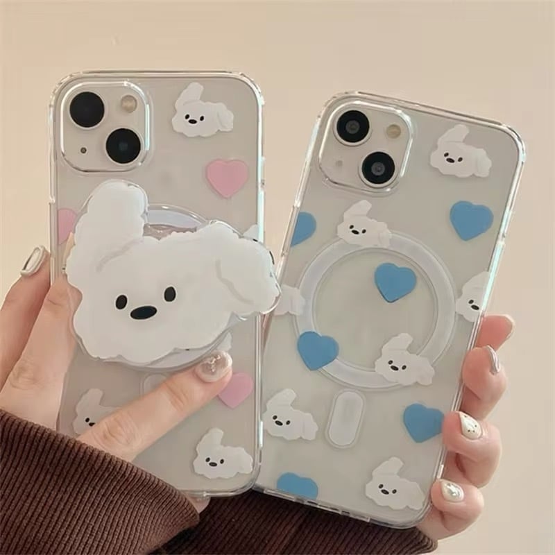 送料無料【予約商品】リボン ピンク ホワイト 犬 ワンちゃん 韓国