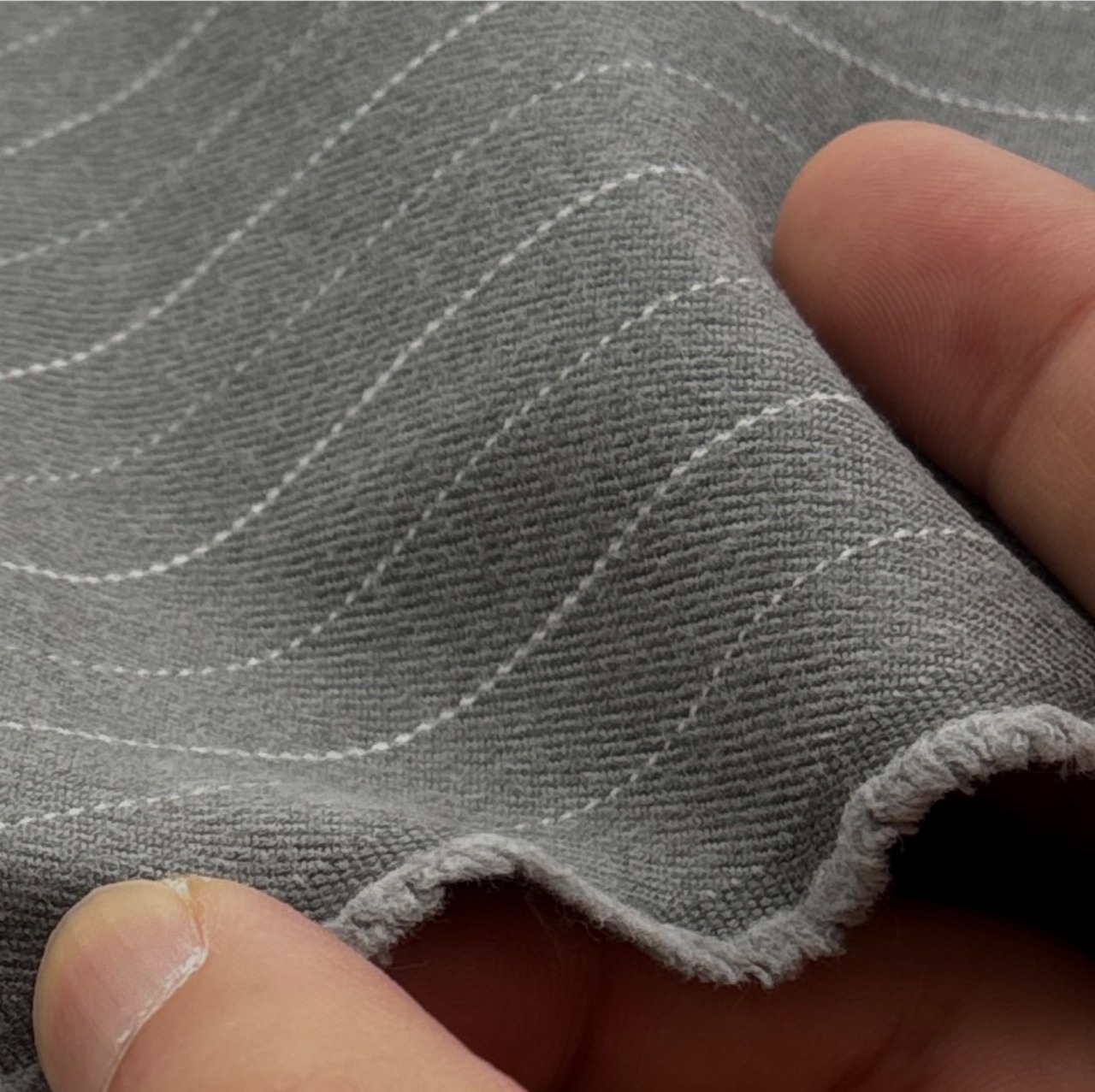 ★NY071◆2.5m◆綿100%弱起毛ツイル生地◆ストライプ