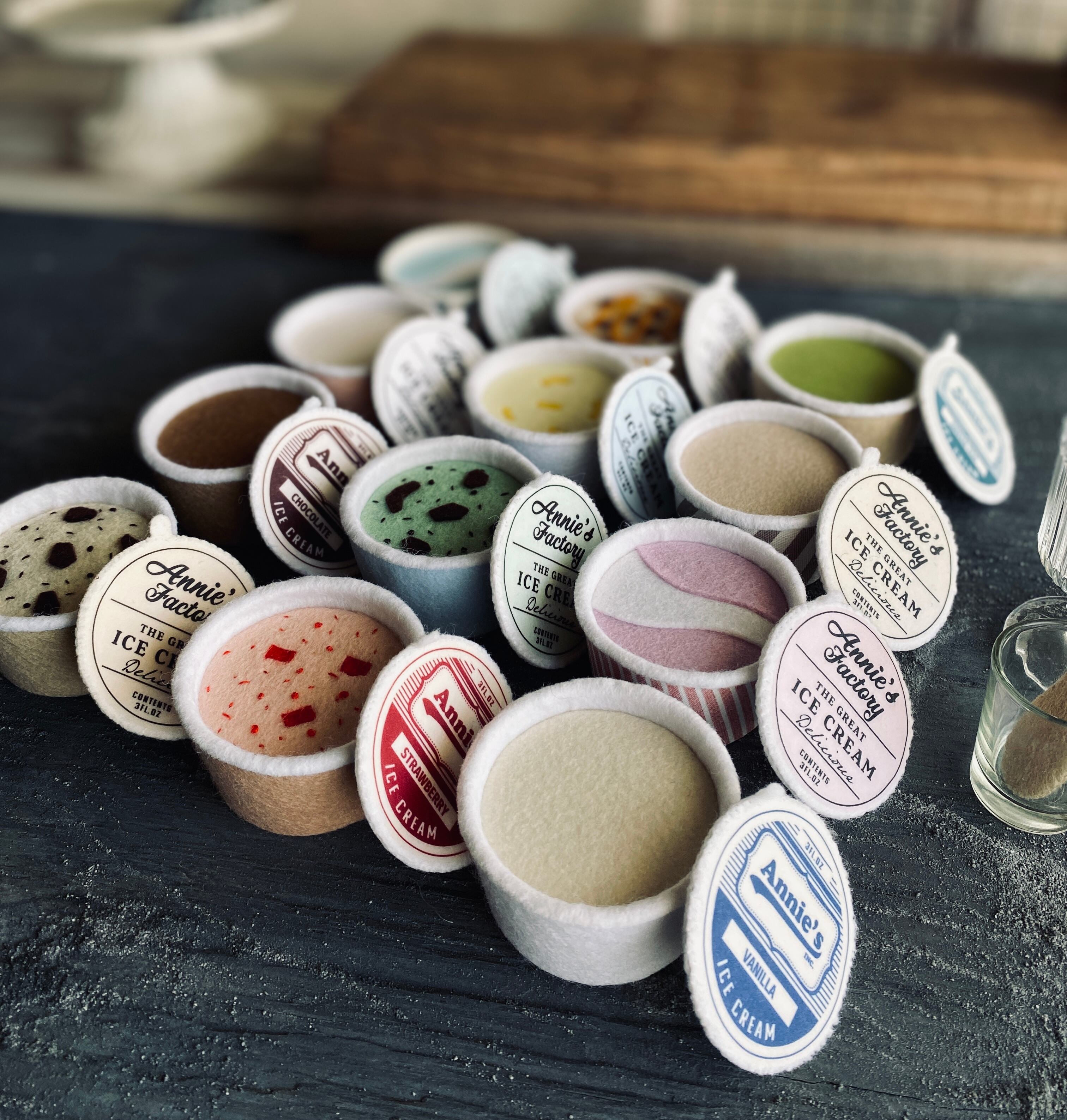 PDF】カップアイスクリームの型紙（ダウンロード版）no.007 | antenna