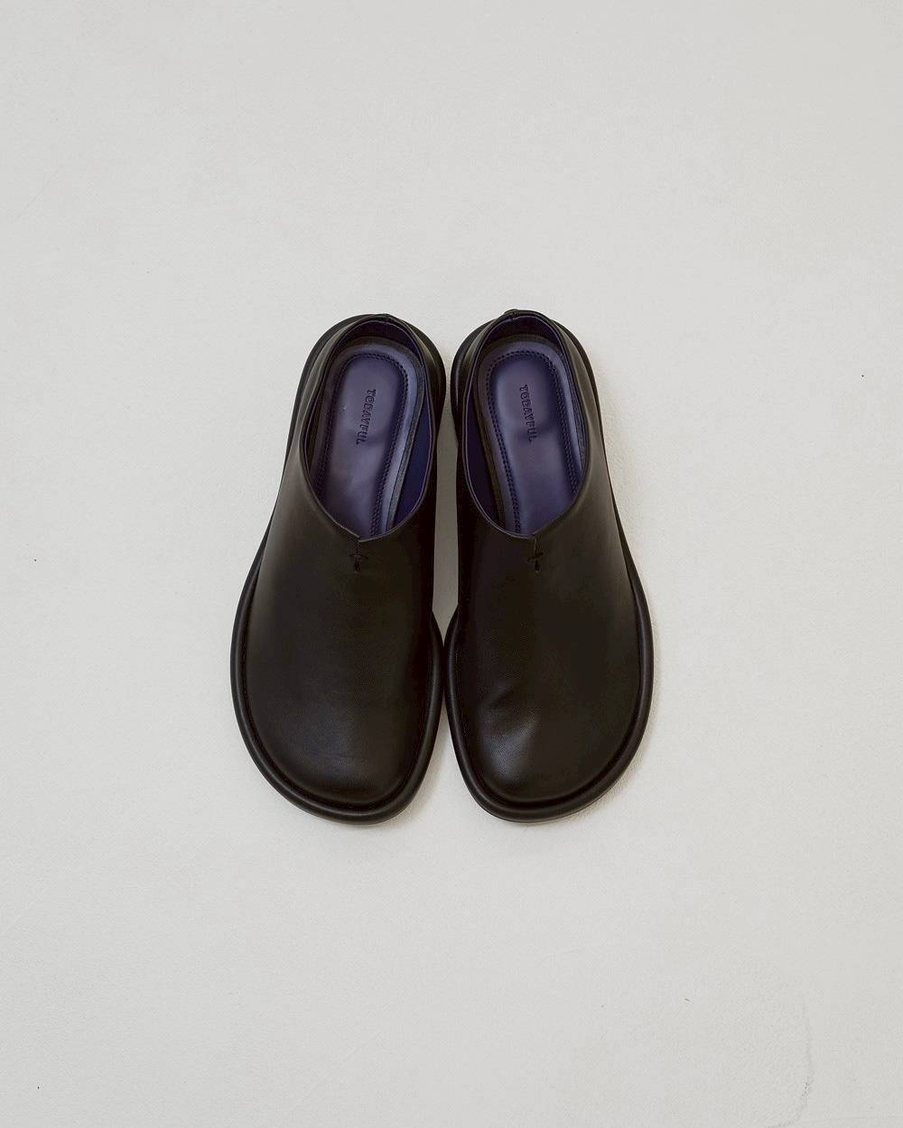 TODAYFUL トゥデイフル Vibramsole Leather Sabot 12611032 M/GRN