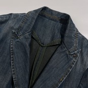 ZARA MAN ザラ テーラード デニムジャケット M/インディゴ系 メンズ  ワーク トルコ製