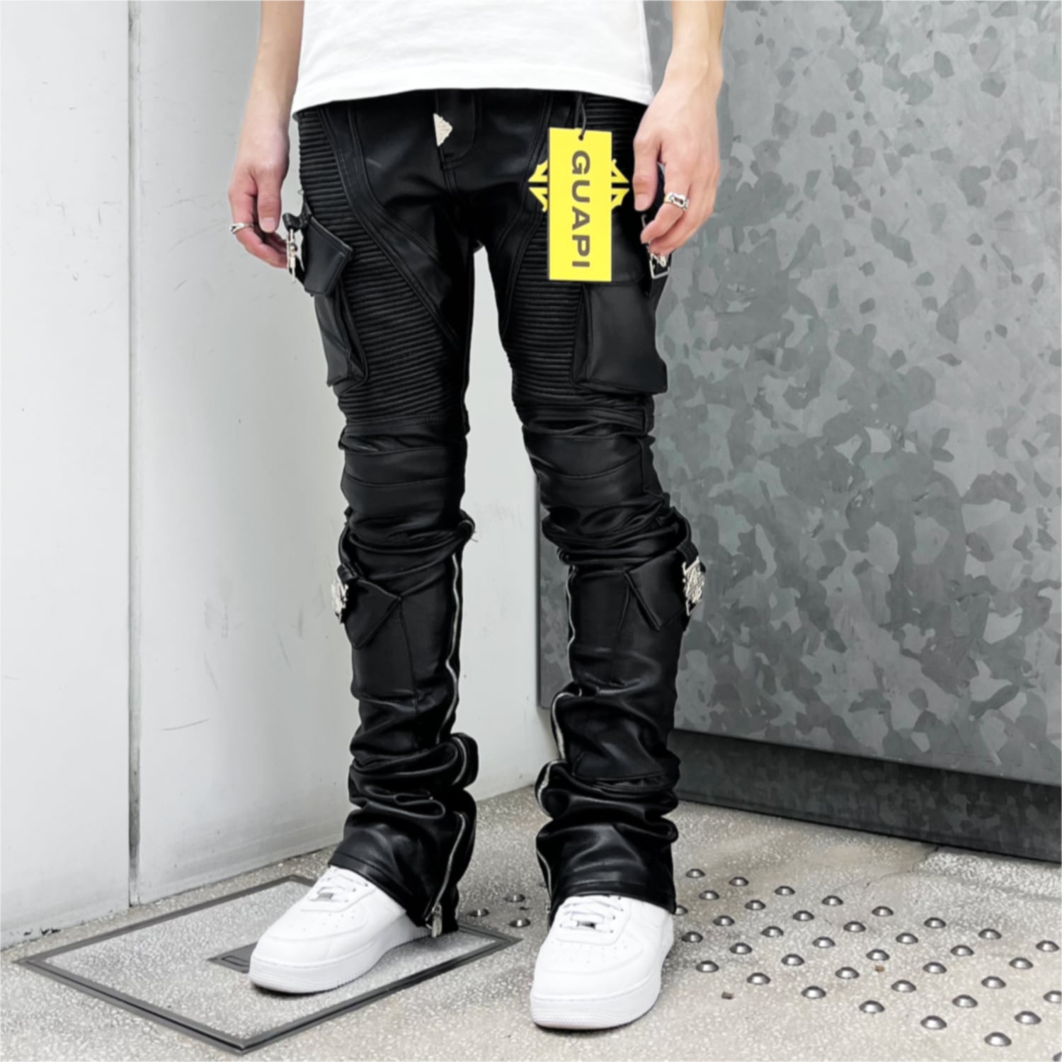 GUAPI / BLACK OPS LEATHER PANT | HOLICK