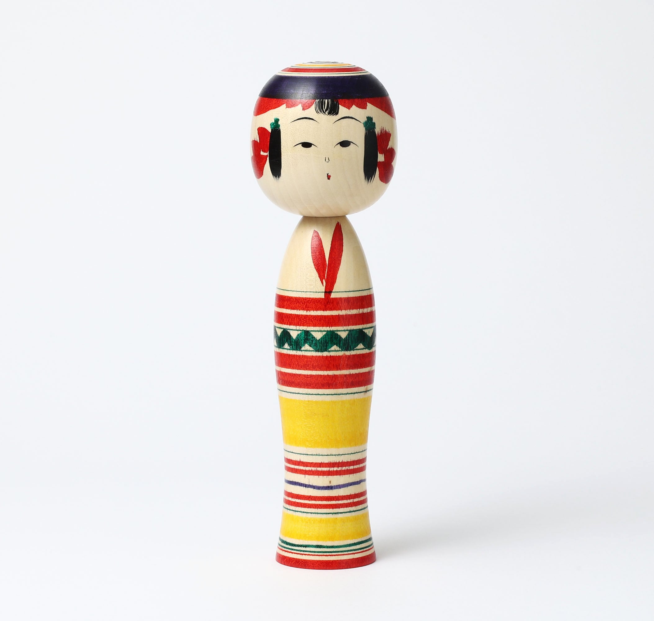 弥治郎こけし】弥治郎系 池内潮音工人 25cm | Dento Yajiro kokeshi