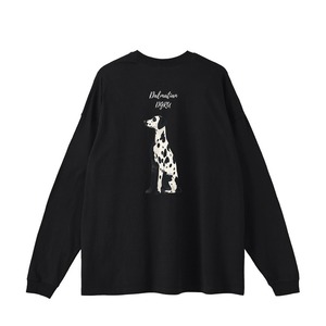 ダルメシアン　ルーズロングスリーブTシャツ