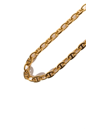 【anchor chain necklace】 / GOLD