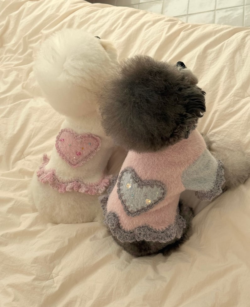 SM/即納【lebooleboo】Sugar Heart Top (2Color)