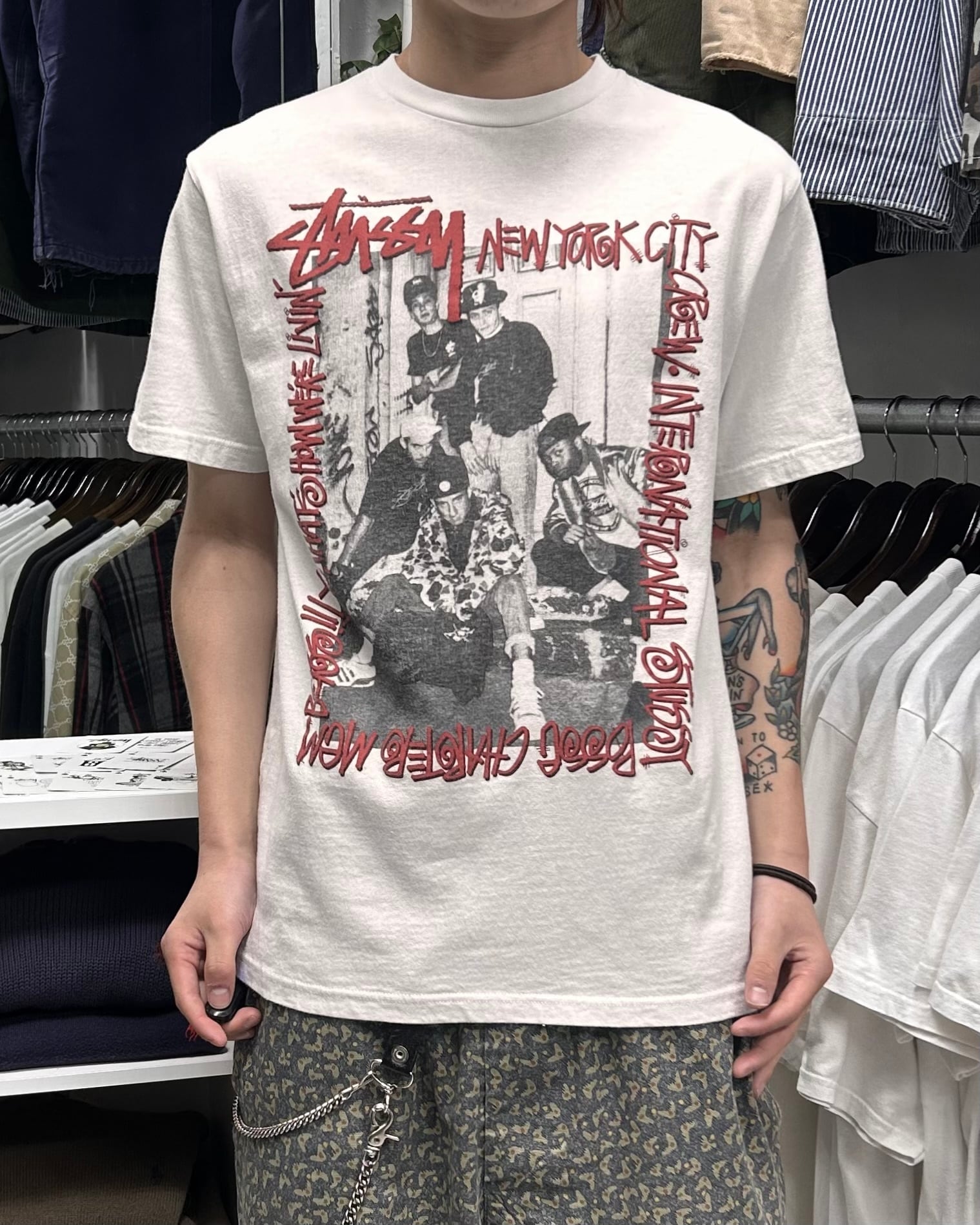 00's old stussy Laura Photo Design Tee【高円寺本店】 | curb