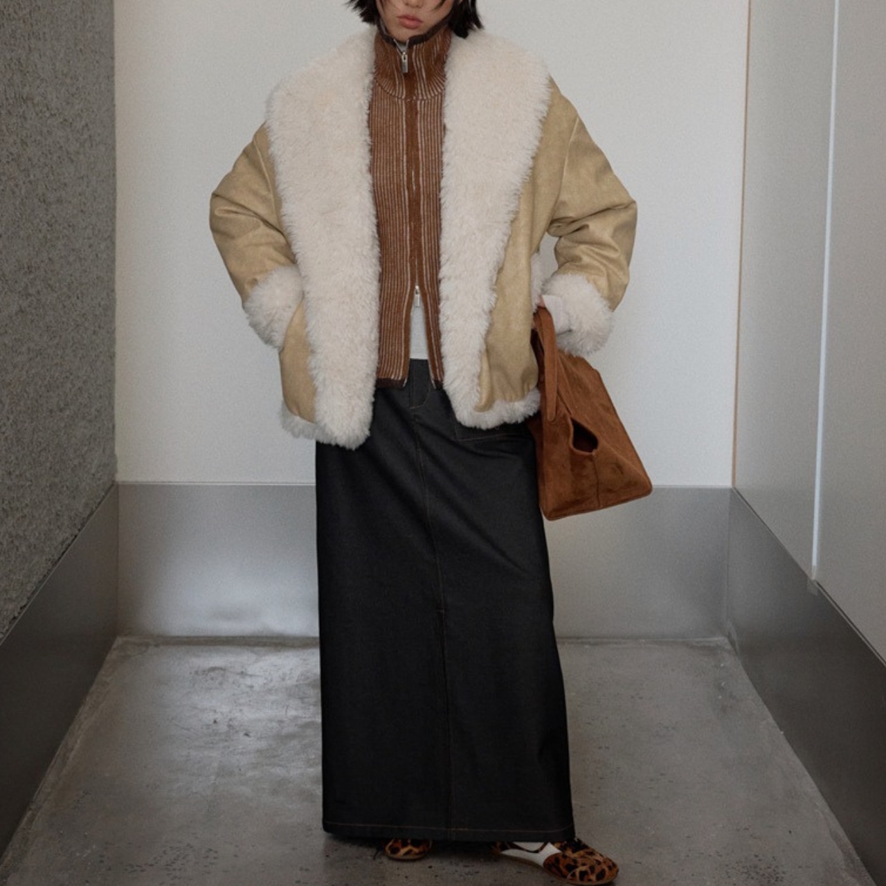 Boa Oversized Jacket T4030