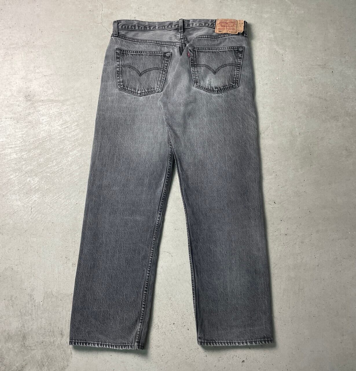 90年代 英国製 Levi's ユーロリーバイス 501 ブラックデニムパンツ