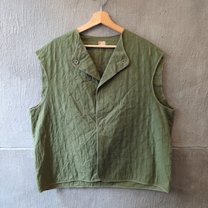 ［USED］1957 Belgium Army Quilting Military Vest  T.7 ②