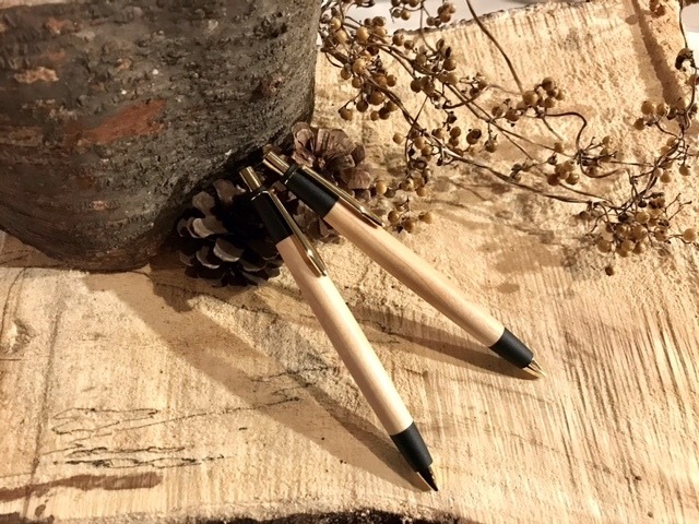 ＊4月14日発売　「匠」筆記具シリーズ　木軸ペン　メープル　