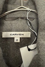 CARVEN ウールベージュダッフルコート
