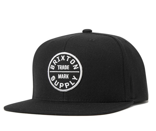 BRIXTON (ブリクストン) OATH III スナップバック キャップ Black (ブラック) 10777