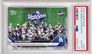 【PSA 10 GEM MT】ロサンゼルス・ドジャース | 2025 Topps Now #929 | ロサンゼルス・ドジャース | Los Angeles Dodgers | 2025 Topps Now #929 | World Series Champions PSA GEM 10