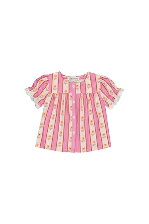 【26SS】hello Simone(ハローシモーヌ)Lana baby blouse Ramatuelle(12m/18m/24m)ブラウス 花柄