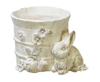 【ガーデニング/園芸】3号ガーデンポット(ウサギ)(ハリネズミ)nature garden/植木鉢