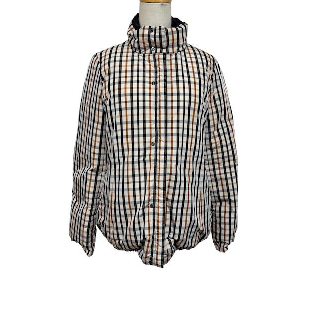 中古 ダックス DAKS リバーシブル ダウンジャケット クリーニング済み