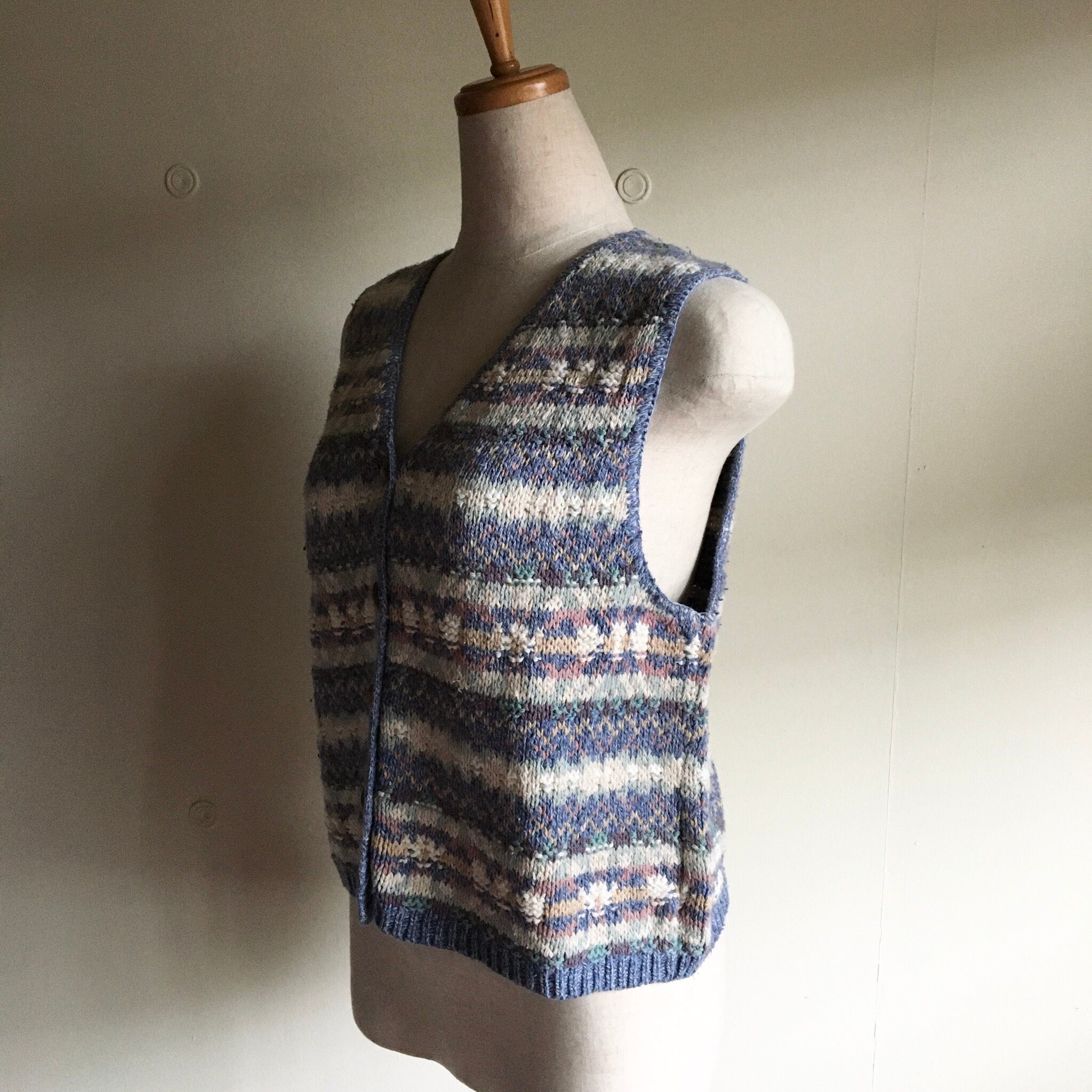 L.L.Bean cotton knit vest