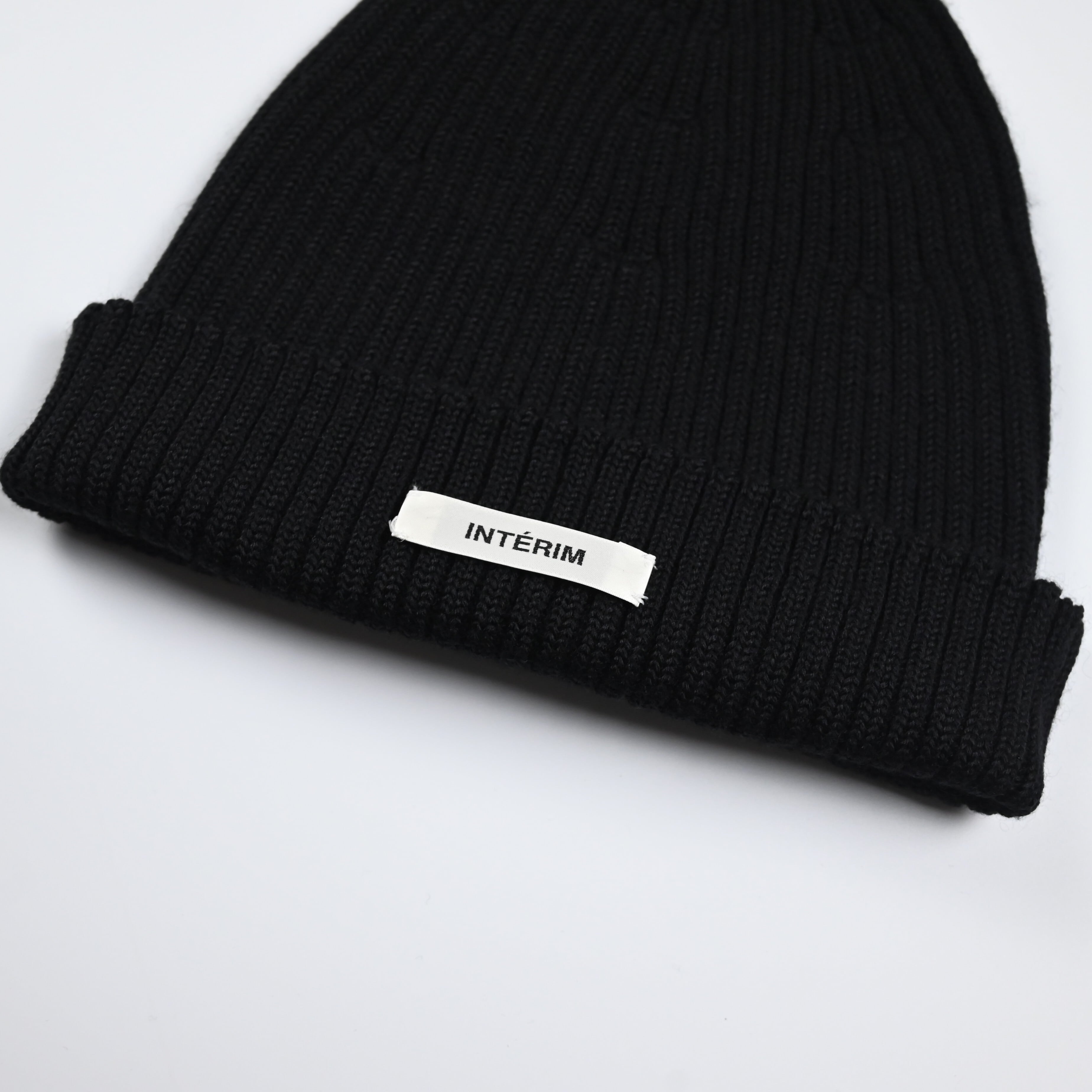 INTERIM / WOOL SILK CASHMERE DEADSTOCK YARN KNIT CAP | GANKO