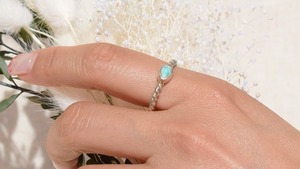 【お客様専用ページ】Lone Mountain turquoise ネジネジ ring《silver925》【受注製作】