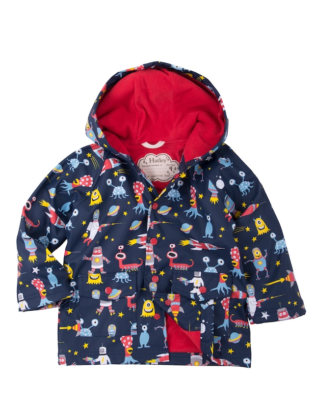 SALE Hatley スペースエイリアン　Boy'sレインコート　