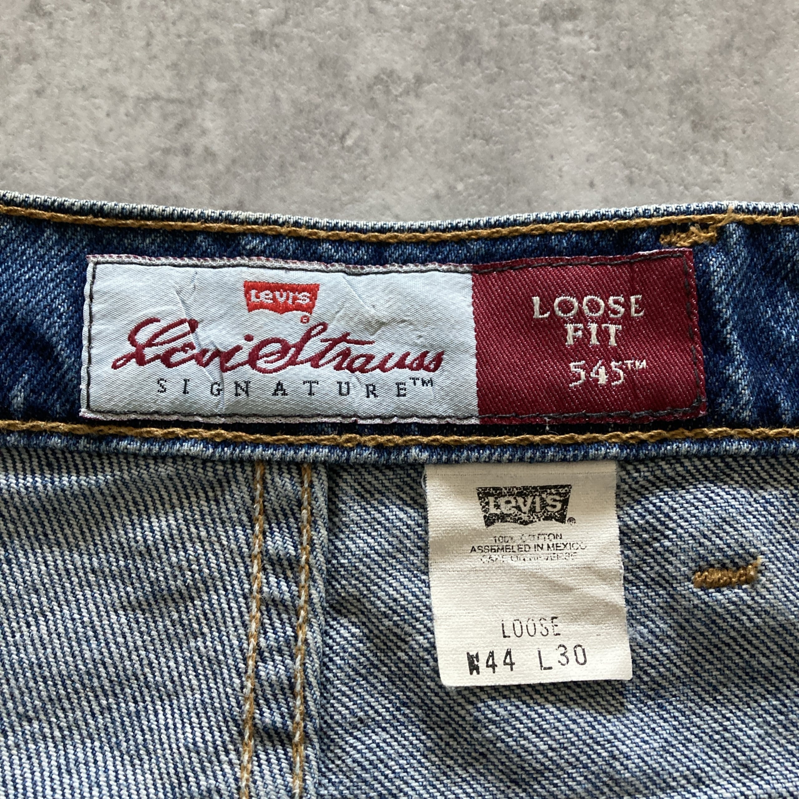 W44 L30】90's Levis 545 リーバイス LOOSE FIT ボタン裏刻印174 97年