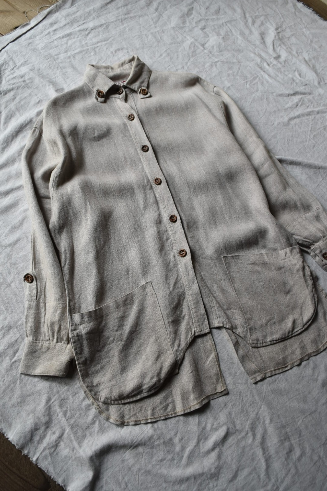 Made in France Grey Linen Jacket