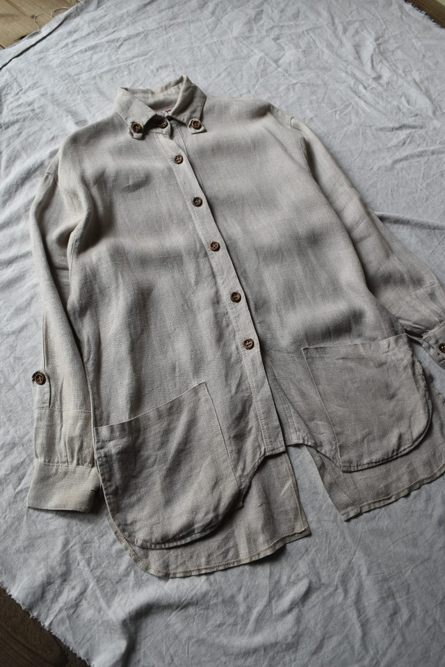 Made in France Grey Linen Jacket