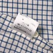 90s 00s POLO JEANS CO. ポロ ジーンズ チェック 半袖シャツ L/ブルー系 メンズ ラルフローレン オールド インパクト21