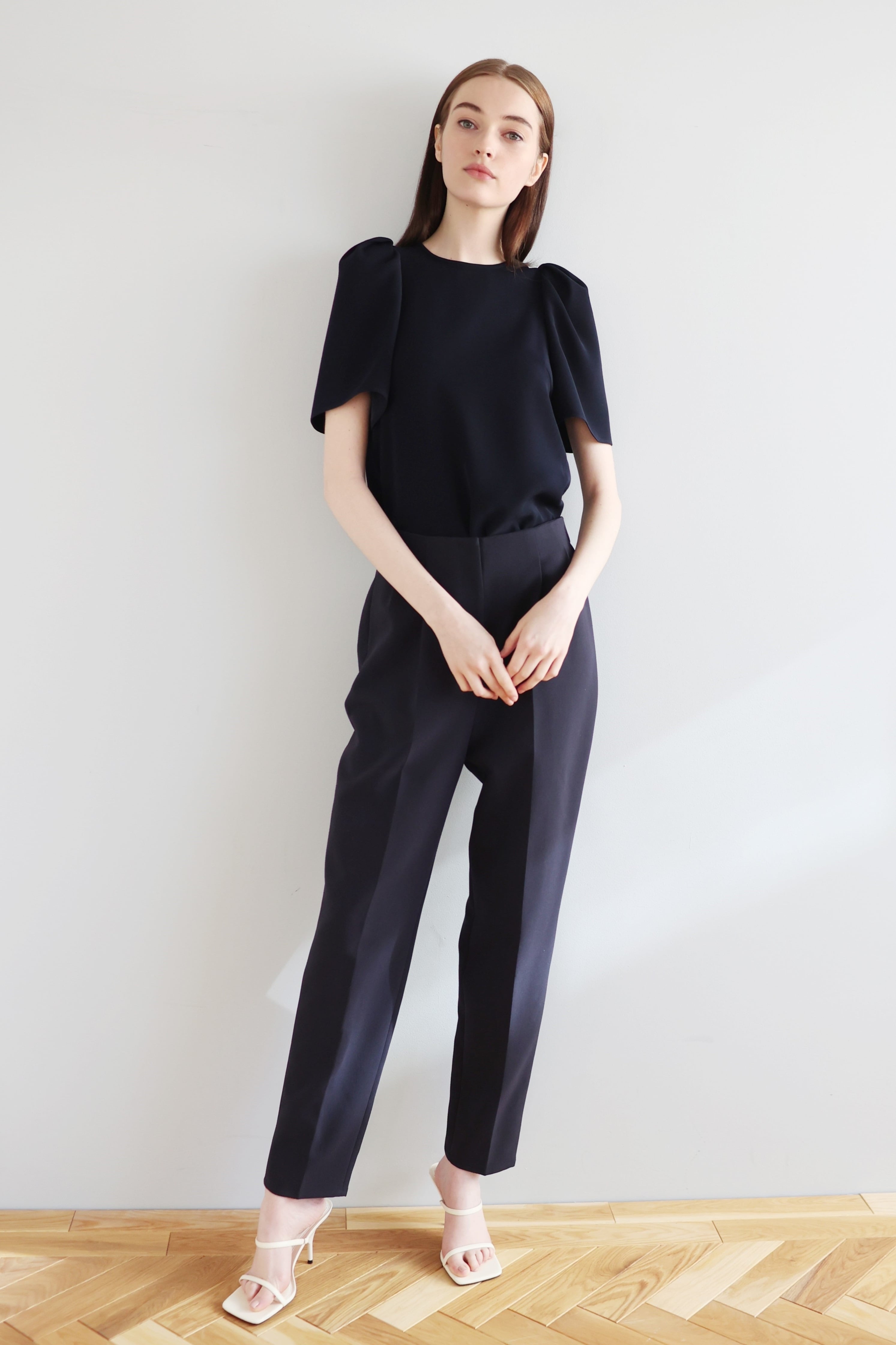 HANDSOME PANTS BLACK【VERY掲載商品】【残りわずか】 | AMICA・kids 