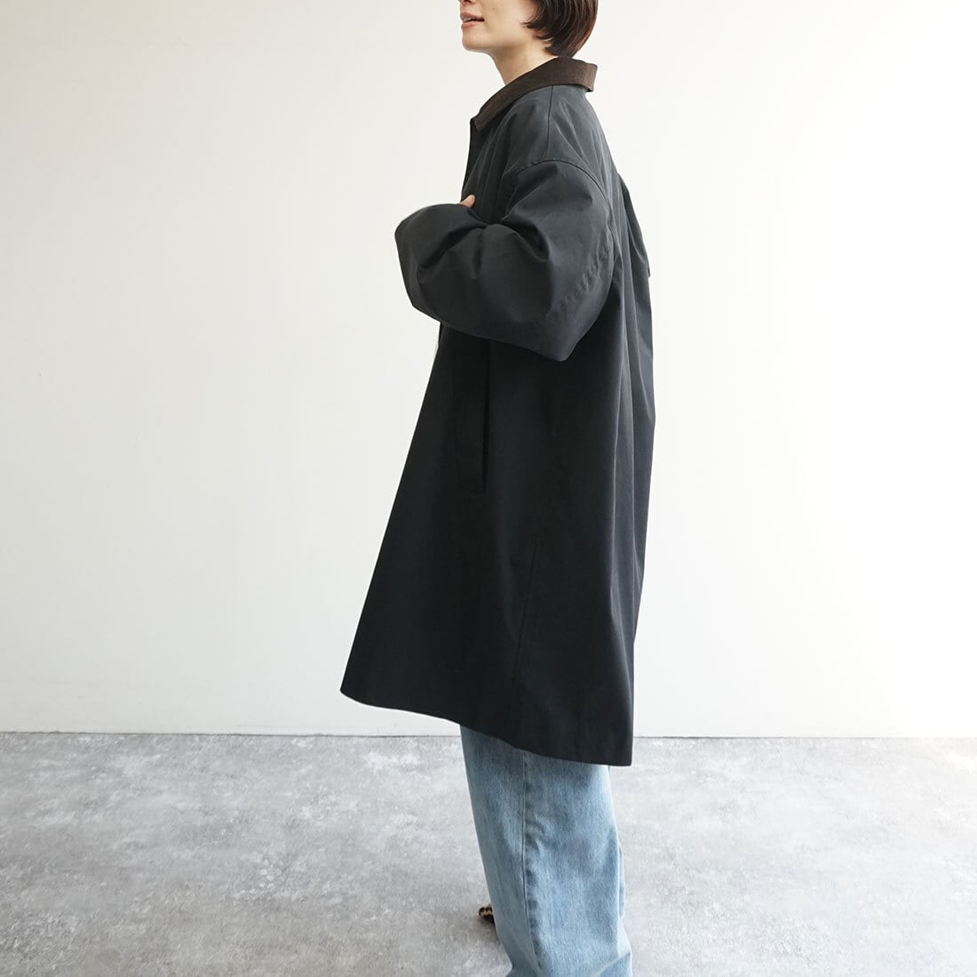 オーバーハーフコート | FASHFREN/ファッシュフレン