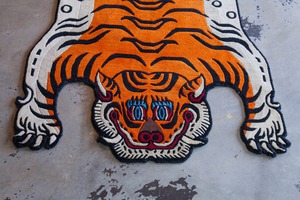 Tibetan Tiger Rug 《Lサイズ•ウール020》チベタンタイガーラグ