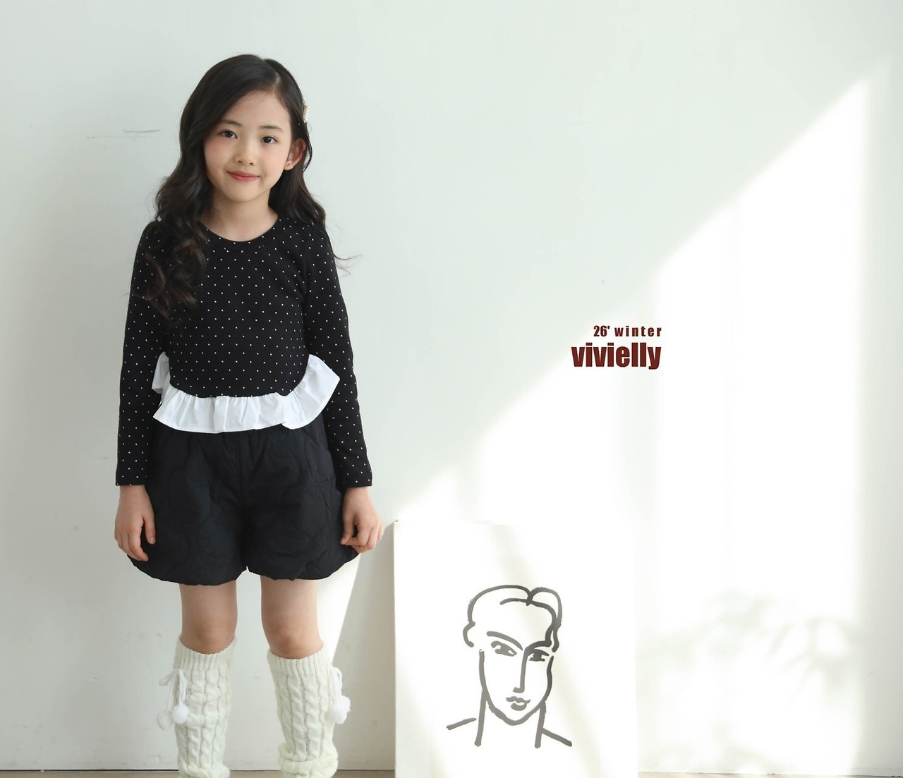 vivielly［取寄］coco frill tee 26winter