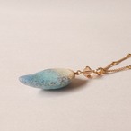 陶器ネックレス  このはno.11  mixed blue