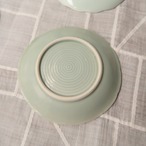 青みがかったお皿