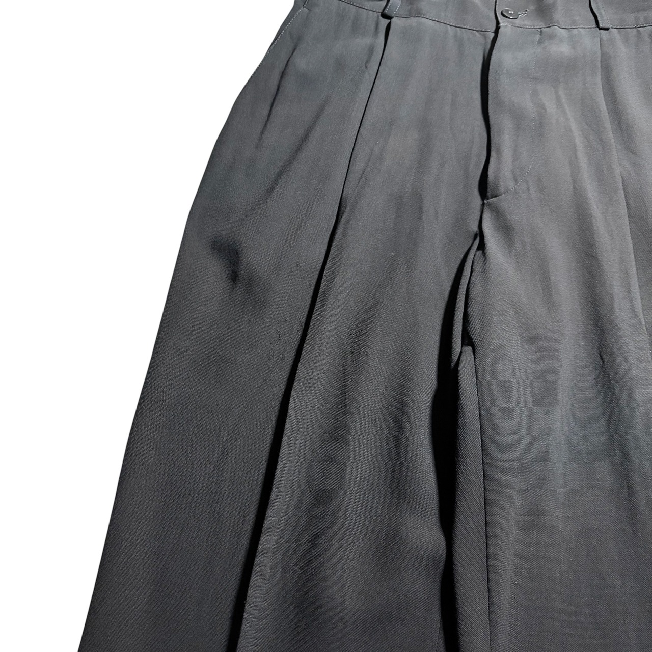 vintage GIANNI VERSACE COUTURE drape wool suits set-up