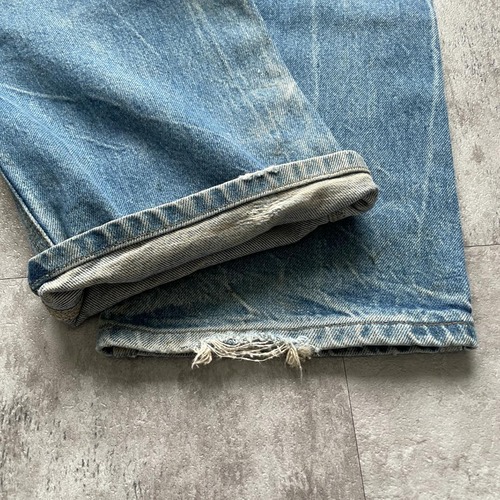10s メキシコ製 デニム ダブルニー Carhartt W 32 L 31 詳細写真15
