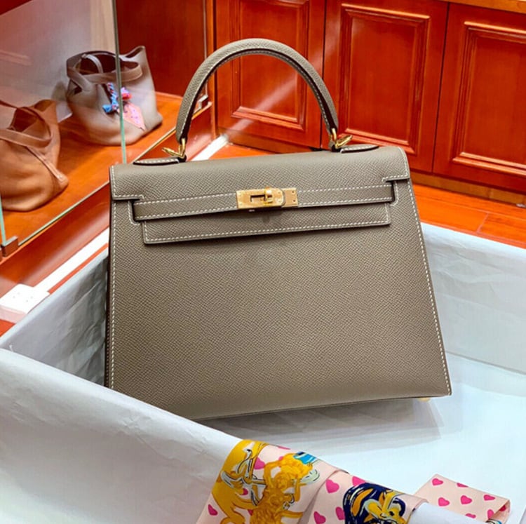 美品オーダーバッグ本革サイズ25