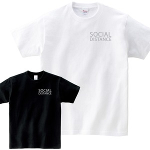 選べるデザイン SOCIAL DISTANCE Tシャツ ms88 ソーシャルディスタンス