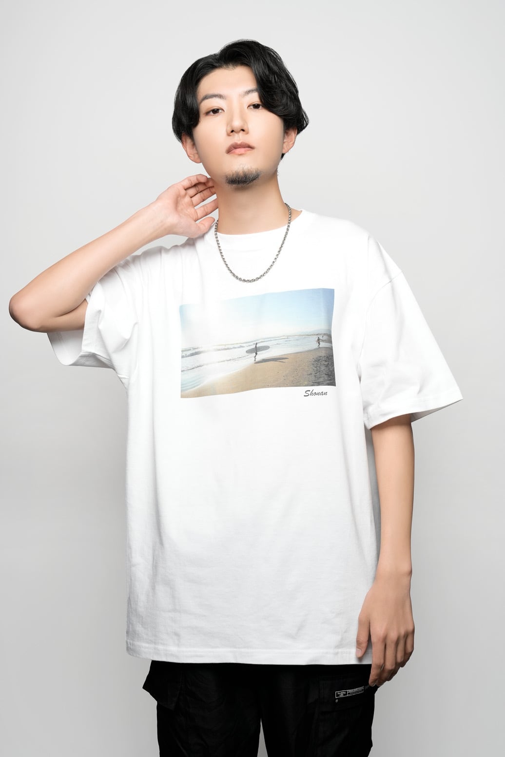 Kugenuma White T-shirt MEN | ShonanChillTime