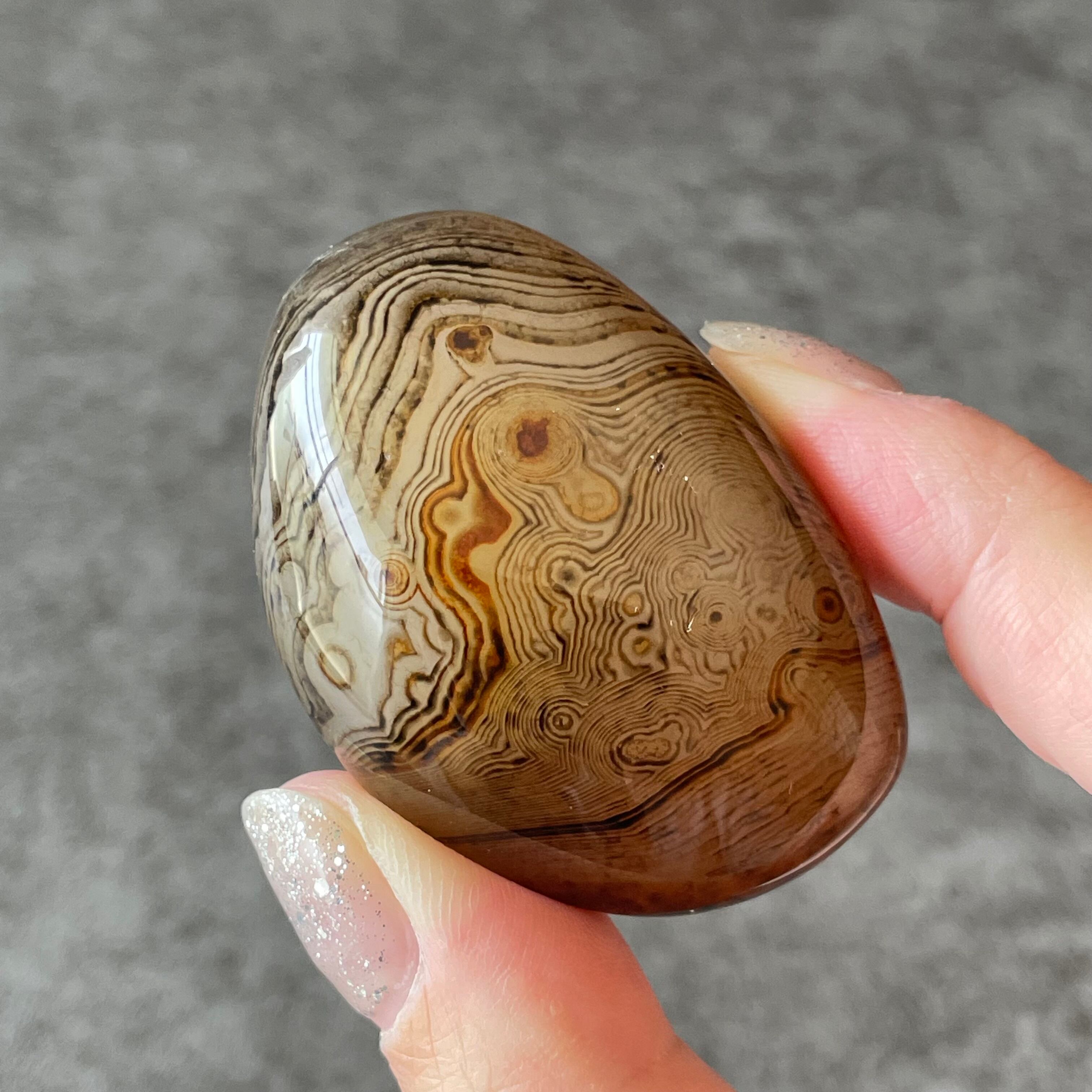 サードニクス|フリーフォーム タンブル パーム|天然石 パワーストーン 鉱物 gem stone