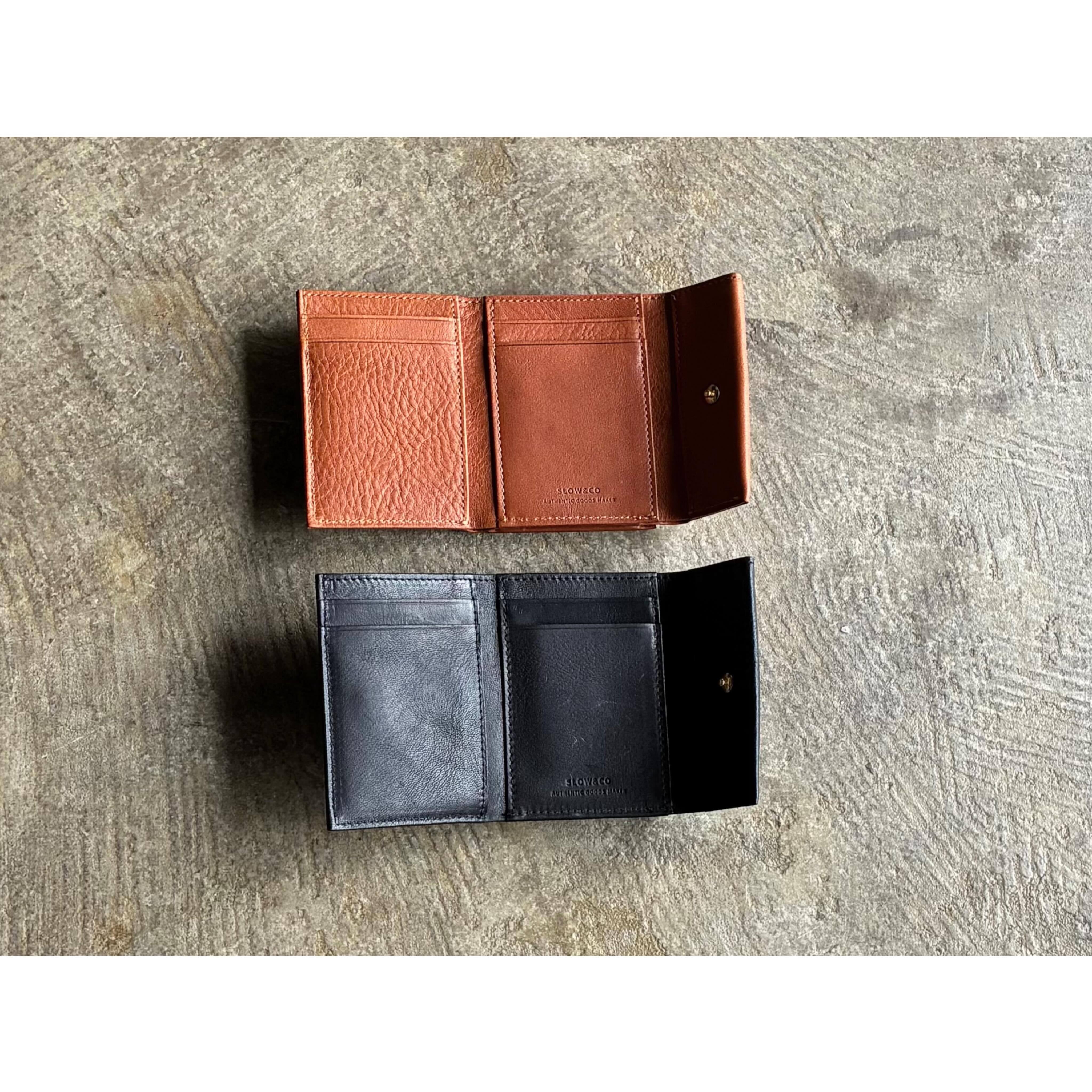 再入荷 SLOW(スロウ)『Bono』Clasp Trifold Wallet | AUTHENTIC Life Store