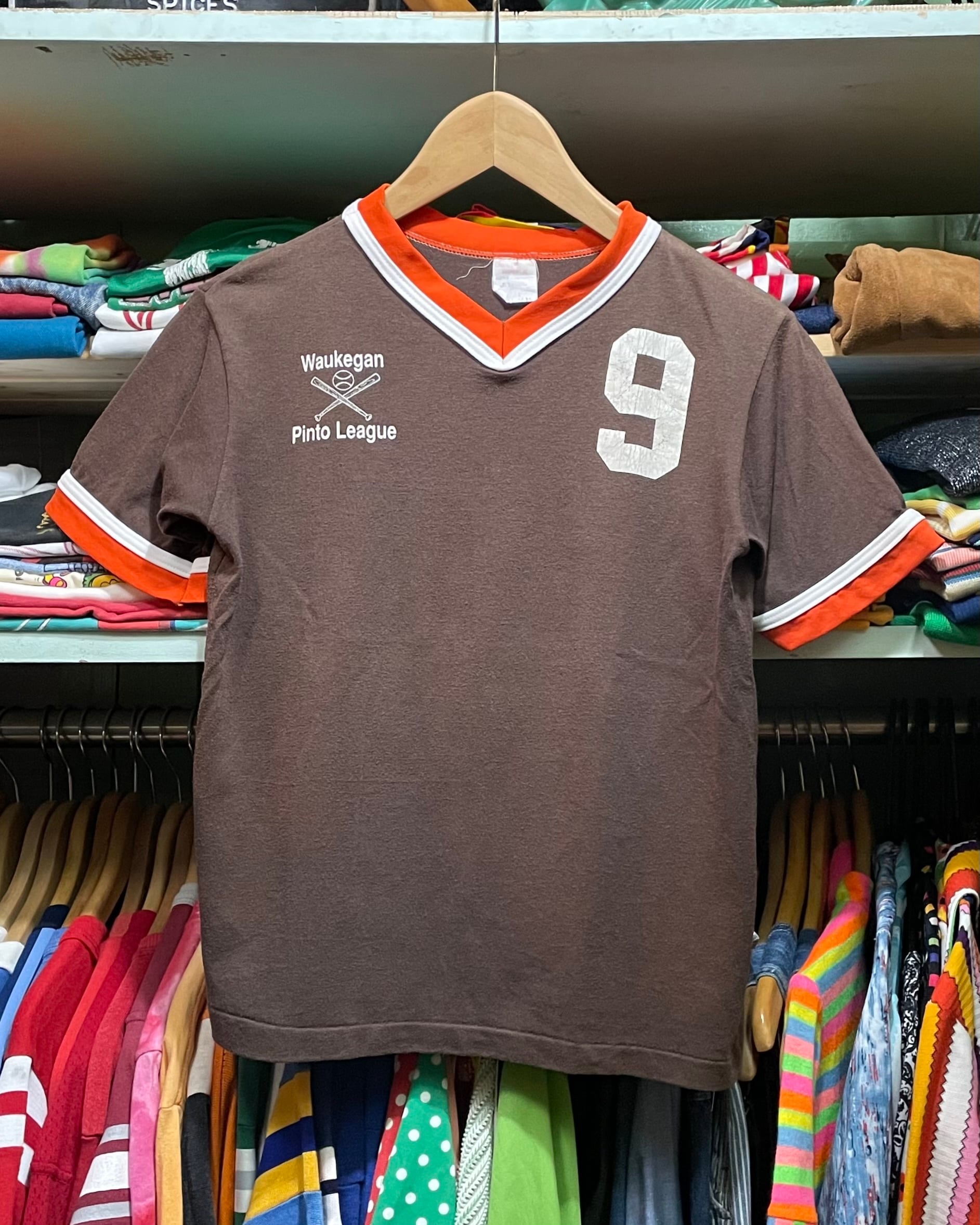 70〜80's baseball boys  T-shirt (beady clothing)