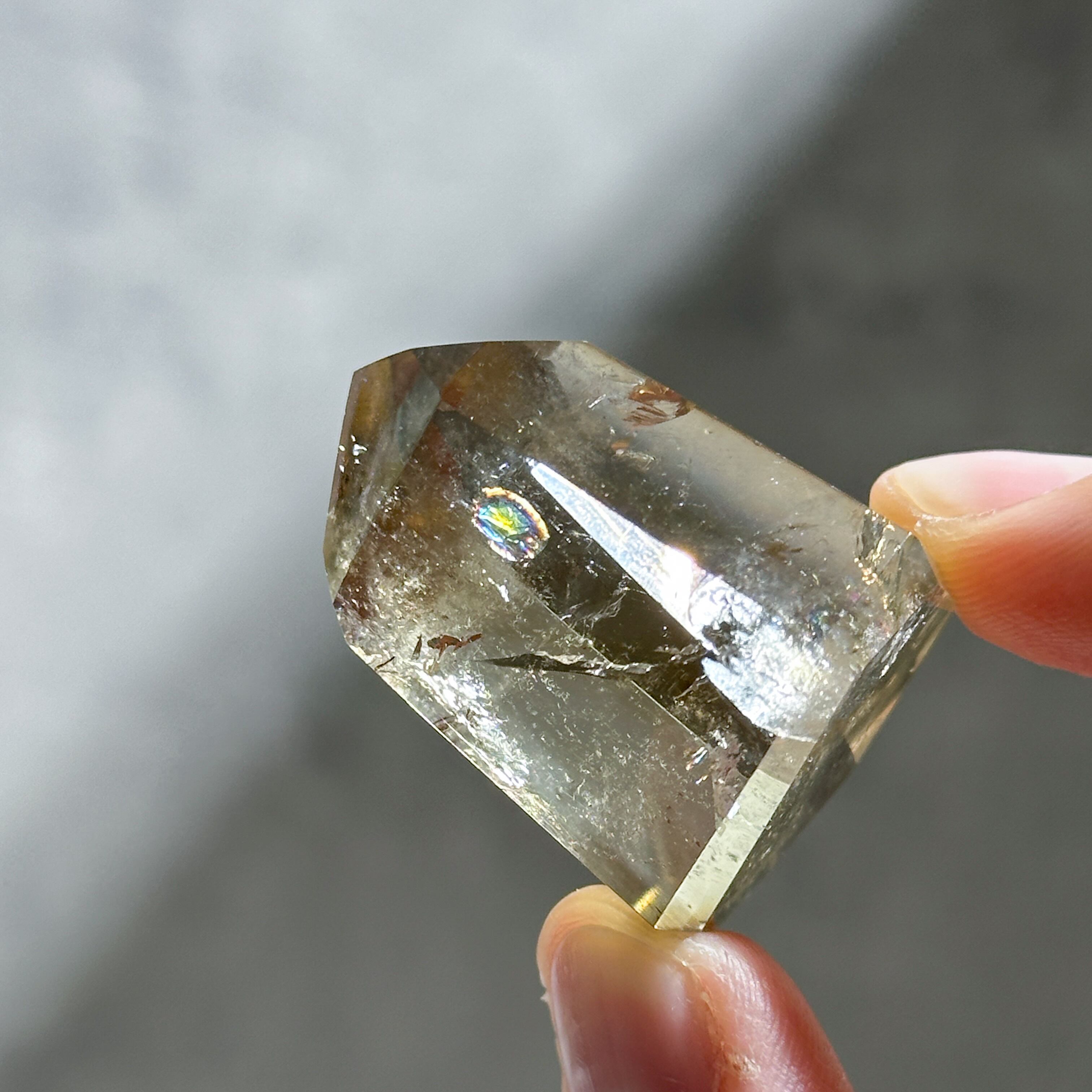 シトリン（黄水晶） タワー54◇ Citrine ◇ 天然石・鉱物